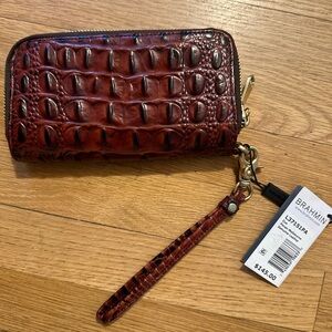 Red Brahmin wallet